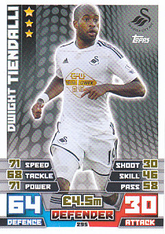 Dwight Tiendalli Swansea City 2014/15 Topps Match Attax #295